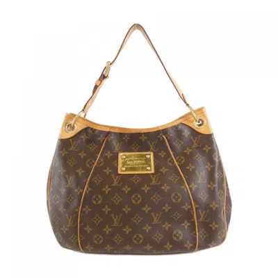 Pre-owned Louis Vuitton Monogram Marron Coated Canvas Shoulder Bag ()