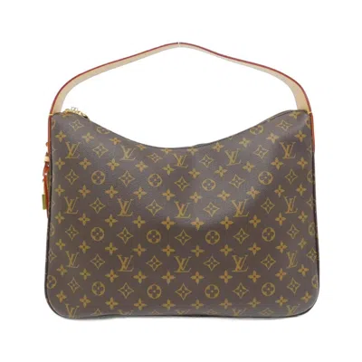 Pre-owned Louis Vuitton Monogram Marron Coated Canvas Shoulder Bag ()