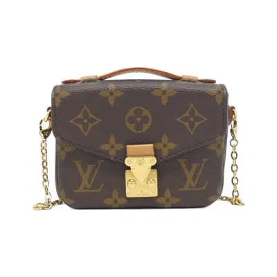 Pre-owned Louis Vuitton Monogram Marron Coated Canvas Shoulder Bag () In Brown