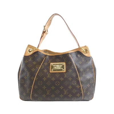Pre-owned Louis Vuitton Monogram Marron Coated Canvas Shoulder Bag () In Brown