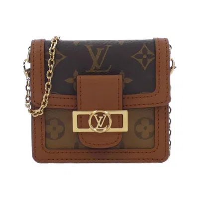 Pre-owned Louis Vuitton Monogram Marron Coated Canvas Shoulder Bag () In Brown