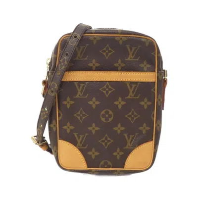 Pre-owned Louis Vuitton Monogram Marron Coated Canvas Shoulder Bag () In Brown