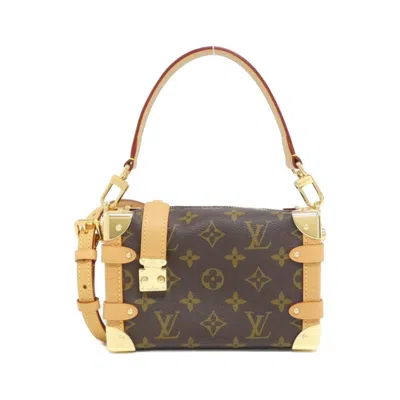 Pre-owned Louis Vuitton Monogram Marron Coated Canvas Shoulder Bag () In Brown