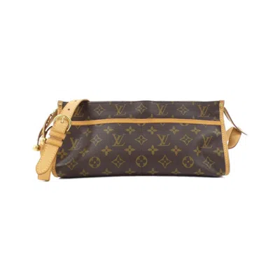 Pre-owned Louis Vuitton Monogram Marron Coated Canvas Shoulder Bag () In Brown