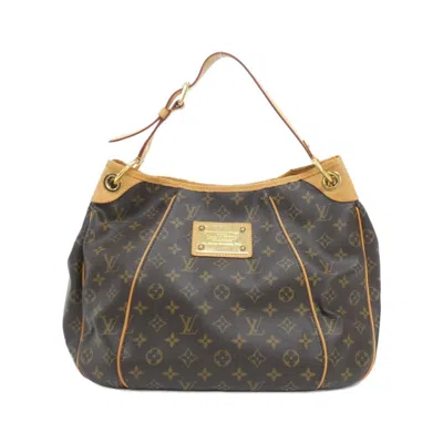 Pre-owned Louis Vuitton Monogram Marron Coated Canvas Shoulder Bag () In Brown