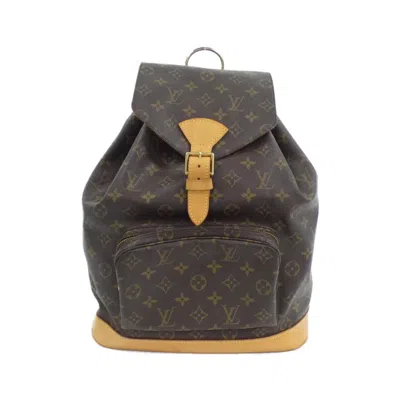 Pre-owned Louis Vuitton Monogram Marron Monogram Monogram Backpack () In Brown
