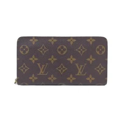 Pre-owned Louis Vuitton Monogram Marron Monogram Monogram Long Wallet (bi-fold) ()