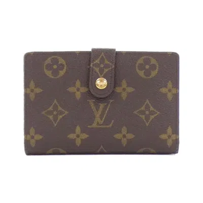 Pre-owned Louis Vuitton Monogram Marron Monogram Monogram Wallet (bi-fold) ()