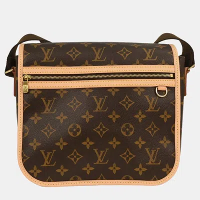Pre-owned Louis Vuitton Monogram Messenger Bosphore Pm Shoulder Bag In Brown