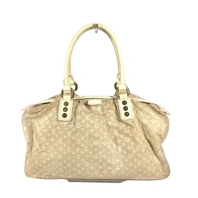 Pre-owned Louis Vuitton Monogram Mini Gris Monogram Mini Boston Bag Handbag Shoulder Bag () In Multi