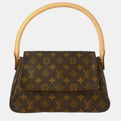 Pre-owned Louis Vuitton Monogram Mini Looping Handbag