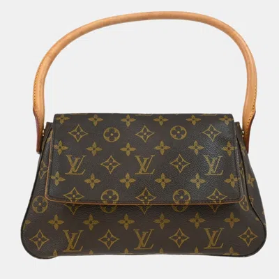 Pre-owned Louis Vuitton Monogram Mini Looping Handbag