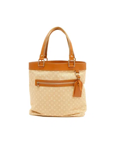 Louis Vuitton Monogram Mini Lucille Gm Tote Bag In Brown