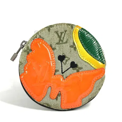 Pre-owned Louis Vuitton Monogram Mini Monogram Mini Coin Purse/coin Case () In Green