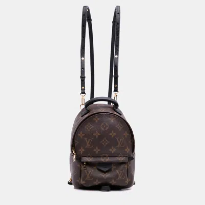 Pre-owned Louis Vuitton Monogram Mini Palm Springs