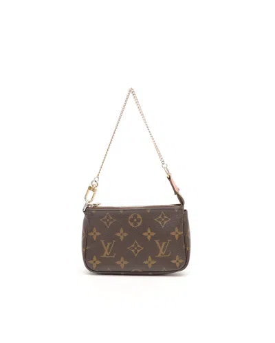 Pre-owned Louis Vuitton Monogram Mini Pochette Accessories Bag