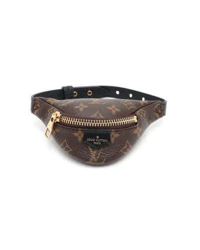 Louis Vuitton Monogram Miro Bum Bag Bracelet In Brown