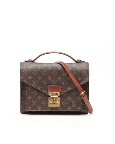 Pre-owned Louis Vuitton Monogram Monceau 28 Bag