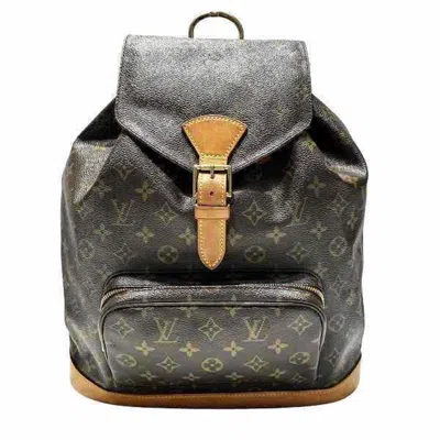 Pre-owned Louis Vuitton Monogram Monogram Backpack () In Brown