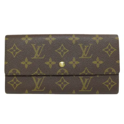 Pre-owned Louis Vuitton Monogram Monogram Long Wallet (bi-fold) ()