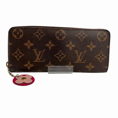 Pre-owned Louis Vuitton Monogram Monogram Long Wallet (bi-fold) () In Brown
