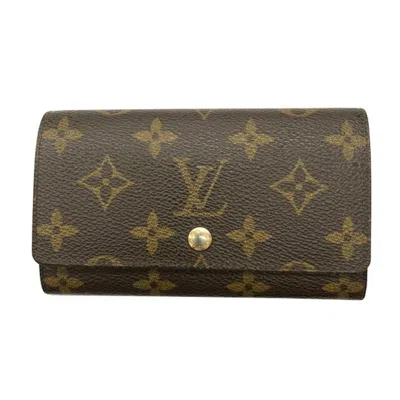 Pre-owned Louis Vuitton Monogram Monogram Middle Wallet (bi-fold) ()