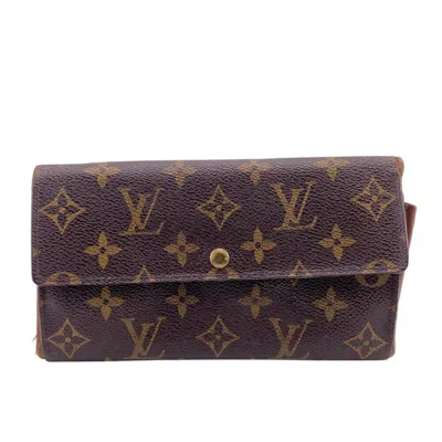 Pre-owned Louis Vuitton Monogram Monogram Monogram Long Wallet (bi-fold) () In Multi