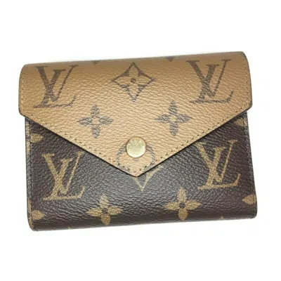 Pre-owned Louis Vuitton Monogram Monogram Reverse Monogram Monogram Reverse Wallet (tri-fold) ()