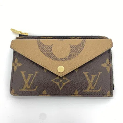 Pre-owned Louis Vuitton Monogram Monogram Reverse Monogram Reverse Business Card Case () In Multi