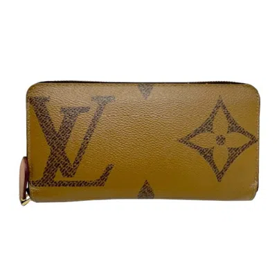 Pre-owned Louis Vuitton Monogram Monogram Reverse Monogram Reverse Long Wallet (bi-fold) ()