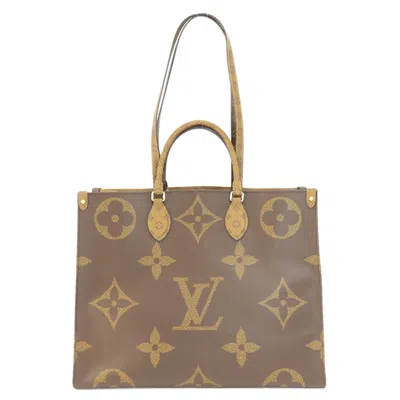 Pre-owned Louis Vuitton Monogram Monogram Reverse Tote Bag ()