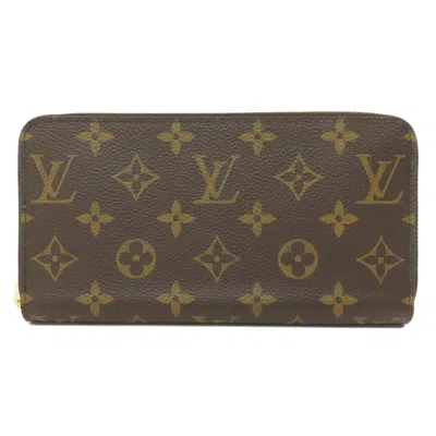 Pre-owned Louis Vuitton Monogram Monogram Rose Ballerine Monogram Long Wallet (bi-fold) () In Monogram, Rose Ballerine