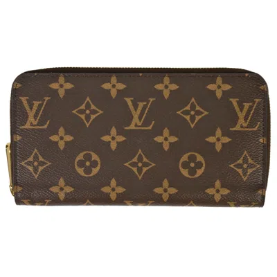 Pre-owned Louis Vuitton Monogram Monogram Rose Ballerine Monogram Long Wallet (bi-fold) () In Monogram, Rose Ballerine