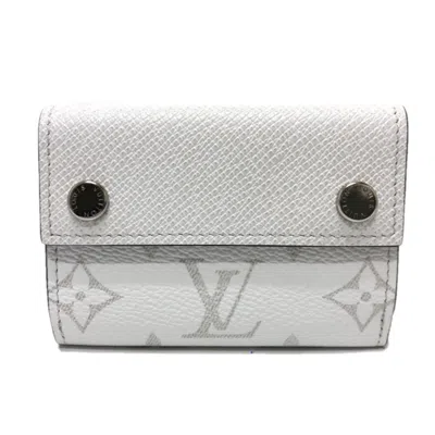 Pre-owned Louis Vuitton Monogram Monogram White Monogram Wallet (bi-fold) ()