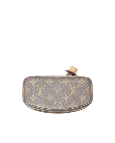 Louis Vuitton Monogram Monte Carlo Jewelry Case In Brown