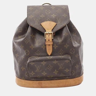 Pre-owned Louis Vuitton Monogram Montsouris Mm