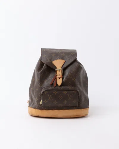 Pre-owned Louis Vuitton Monogram Montsouris Mm Backpack