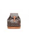 Louis Vuitton Monogram Montsouris Mm Backpack In Brown