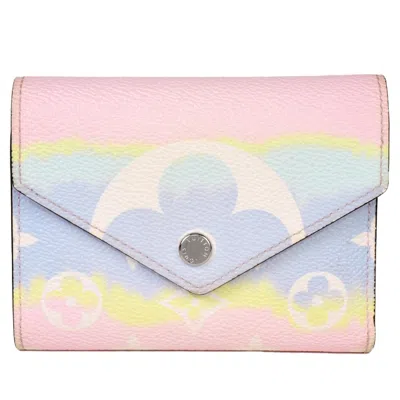 Pre-owned Louis Vuitton Monogram Multi-color Monogram Wallet (tri-fold) ()