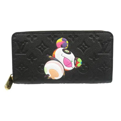 Pre-owned Louis Vuitton Monogram Multi-color Noir Monogram Empreinte Long Wallet (bi-fold) ()