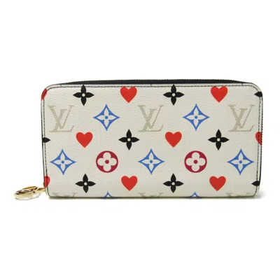Pre-owned Louis Vuitton Monogram Multi-color White Monogram Long Wallet (bi-fold) ()