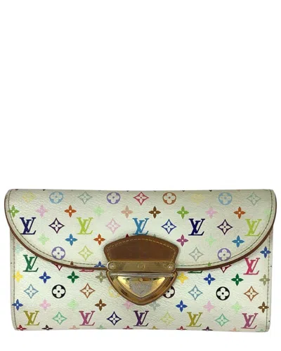 Pre-owned Louis Vuitton Monogram Multicolor Long Wallet (authentic Pre-loved)
