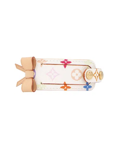 Pre-owned Louis Vuitton Monogram Multicolor Porte Address Bracelet (authentic Pre-loved)