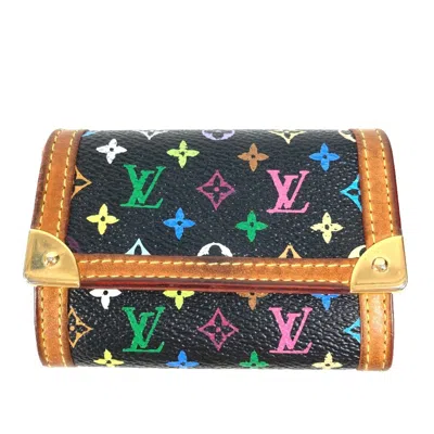 Pre-owned Louis Vuitton Monogram Multicolore Black Monogram Multicolore Coin Purse/coin Case ()