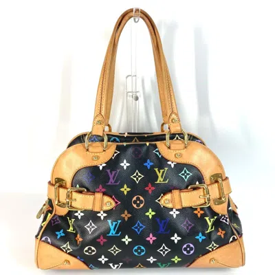 Pre-owned Louis Vuitton Monogram Multicolore Black Noir Monogram Multicolore Boston Bag Handbag Shoulder Bag (