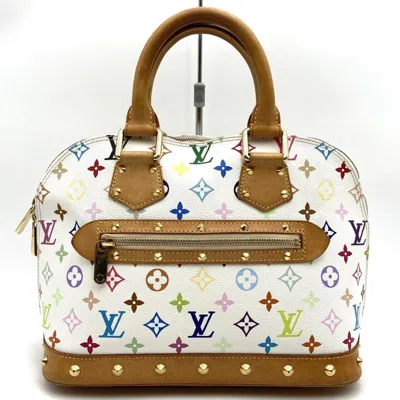 Pre-owned Louis Vuitton Monogram Multicolore Handbag () In White