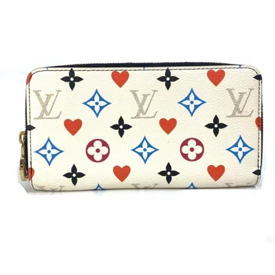 Pre-owned Louis Vuitton Monogram Multicolore Multi-color White Monogram Multicolore Long Wallet (bi-fold) (pre