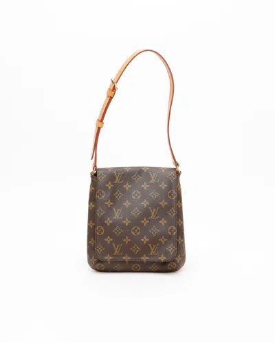 Pre-owned Louis Vuitton Monogram Musette Salsa Bag In Brown
