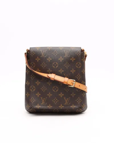 Pre-owned Louis Vuitton Monogram Musette Salsa Bag In Brown