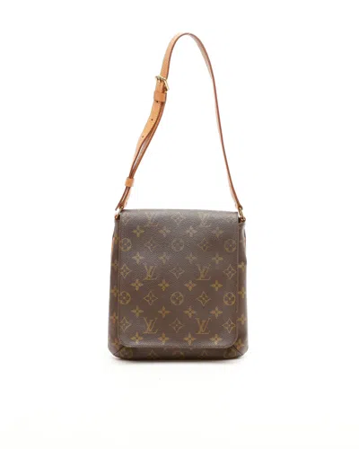 Pre-owned Louis Vuitton Monogram Musette Salsa Bag In Brown